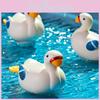 Abs Floating Bath Toy Swimming Little White Goose Wind-up Child Turtle Bathroom Floating Toy