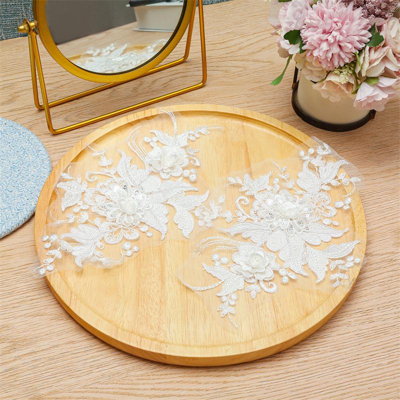 Three-Dimensional Embroidery, Flower Cloth Stickers, Beads, Car Bone, Lace Stickers, Flower Materials, Accessories, Clothing Decorative Flowers