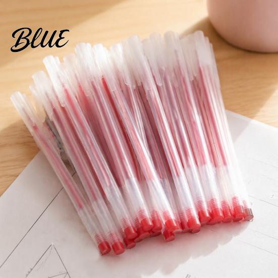 Gel Pens for Students 12PCS Smooth Ink Pens Quick-drying 0.5mm Fine Point Writing Instruments Office Minimalist Frosted Grip And School Supplies