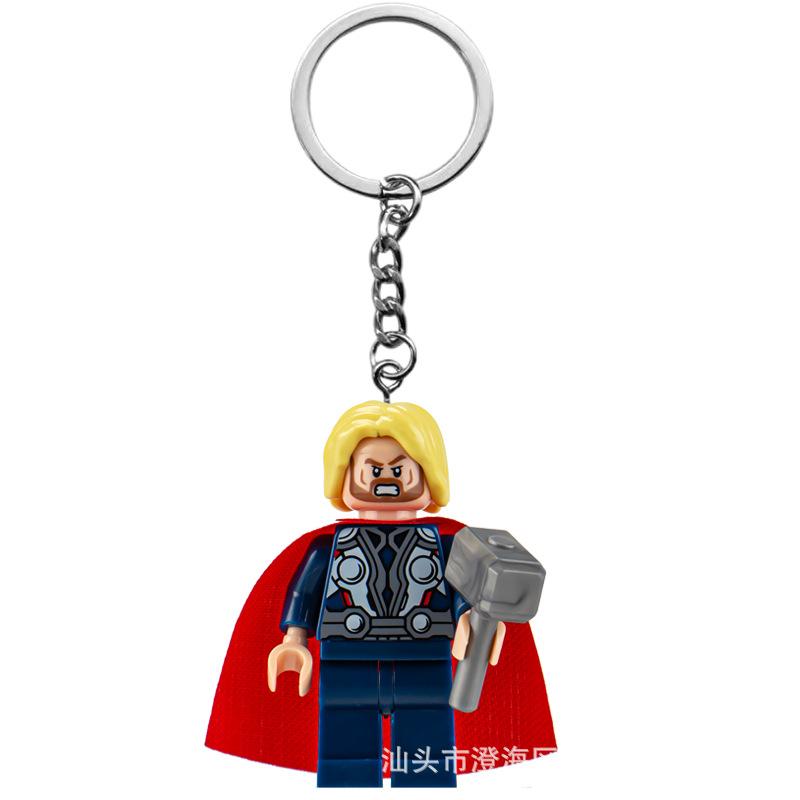 Doll Building Block Keychain Toy Keychain Pendant