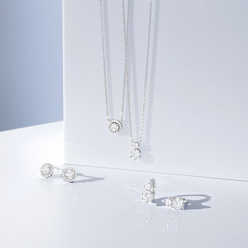 Whitemond Necklace and Earrings Set (Set-J0-0104)