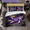 Austria Wien FC Themed Bedding 3Pcs Duvet Cover Set Decorative Bed Linen For Teen Room Home Decoration