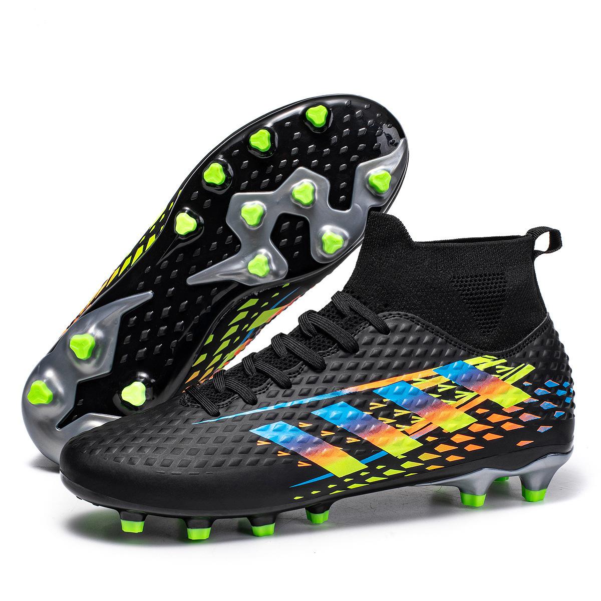 

2025 new high-top football shoes long nails football shoes broken nails special training football shoes men s explosion 32