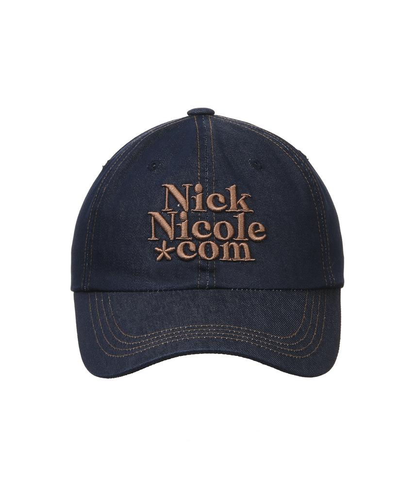 Nigaennikol Nn Dotcom Signature Ball Cap_Denim Brown