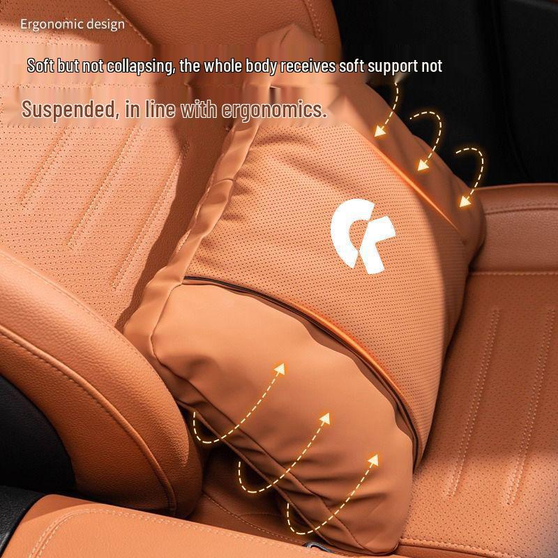 Nio ET5T Headrest & Lumbar Support: Neck Protection Pillow & Car Interior Accessory