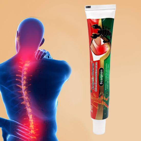 20g Scorpion Muscle Ointment Pain Relief Quickly Absorption Medical Supplies Knee Back Muscle Scorpion Cream for Family