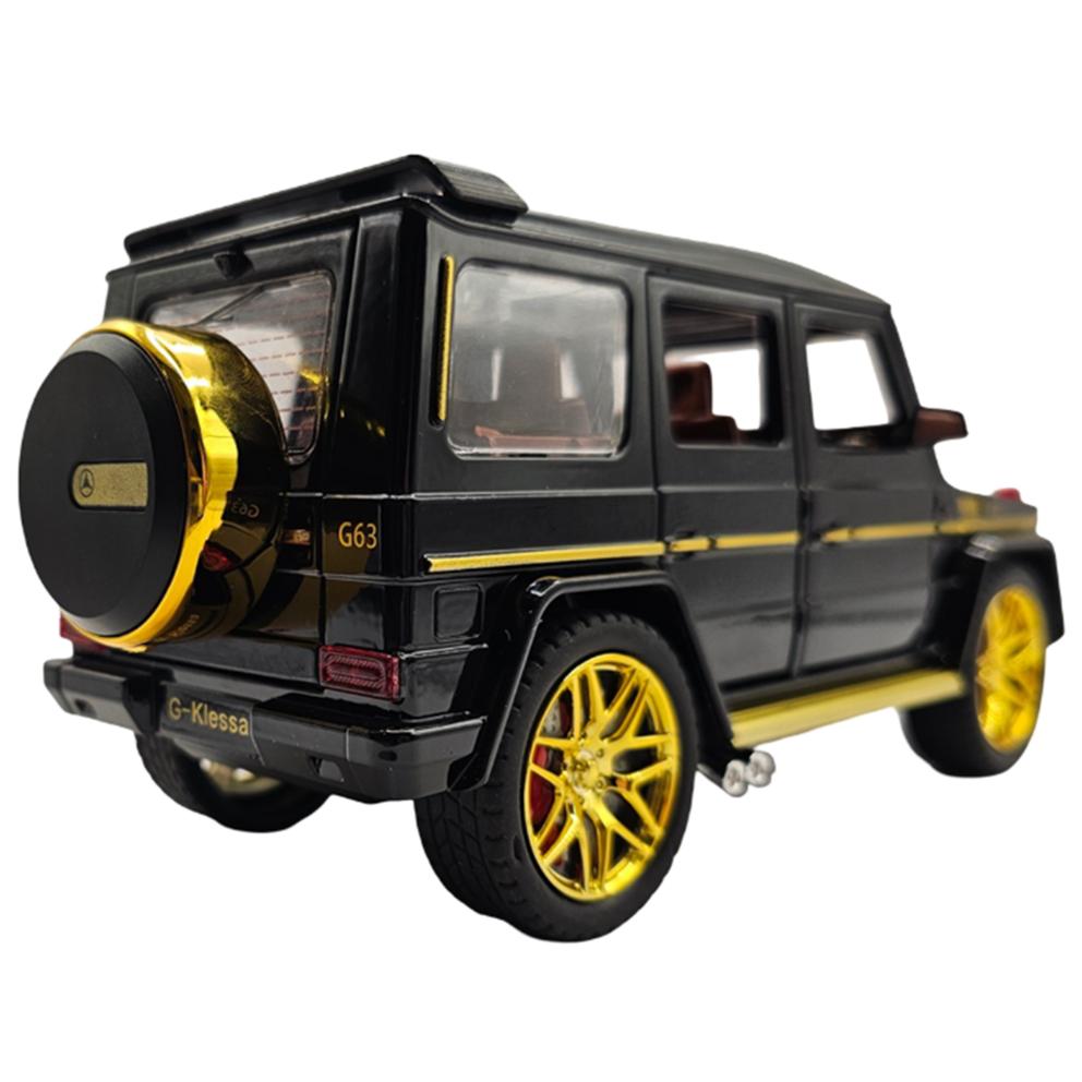 Mercedes-Benz G-Wagen 1:24 Scale Diecast Model Car - Black