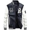 Giacche da uomo, uniformi da baseball, giacche di pelle, abbigliamento casual universitario primaverile e autunnale