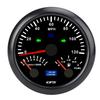 3 in 1 GPS Speedometer Tachometer Fuel Level Gauge with Turn Signal 3 3 8in 120MPH 8000rpm 7 Colors Backlit for RV