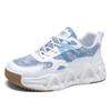 Summer new outdoor mesh breathable casual sports shoes student thick-soled heightening dad shoes
