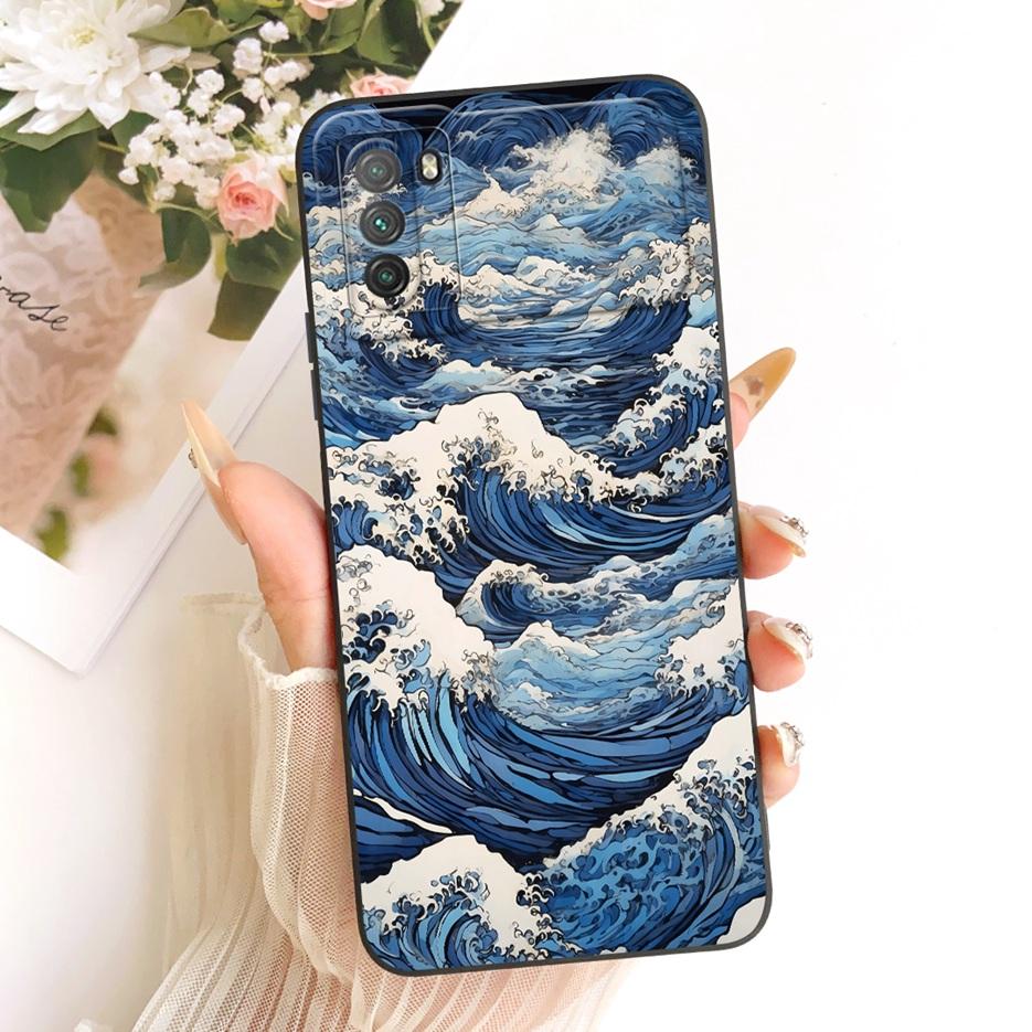 For Xiaomi Poco M3 Case PocoM3 Pro 4G Cute Fashion Cartoon Cover Soft TPU Matte Phone Case For Xiaomi Poco M3 Pro 5G Fundas Bags
