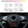 For BMW X5 X6 E70 E71 E72 Car Interior Steering Wheel Switch Button Cover Trims