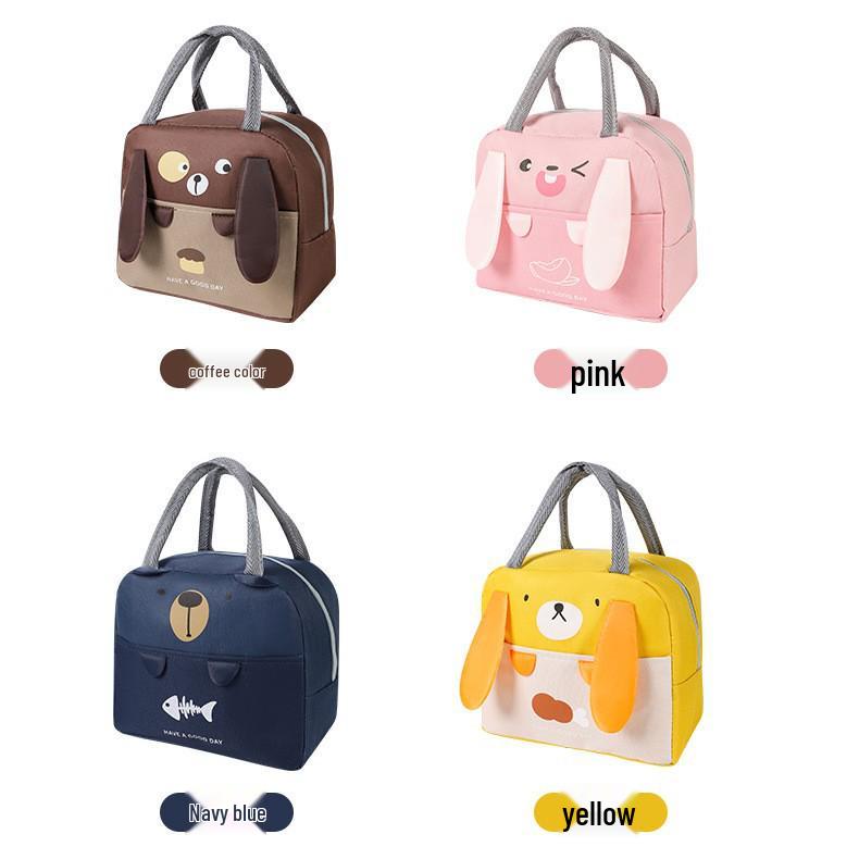 

Insulated Bento Tote: Lunch Box Bag for Office Workers & Students