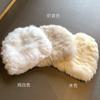Upgraded Version! Thickened Warm Real Rabbit Fur Plush Hat Women's Winter Cold-proof Fur Hat Bag Head Wool Hat