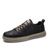 Spring and Autumn New Casual Men's Shoes Korean Version Versatile Trend Men's Board Shoes Business Dress Work Labor Protection Leather Shoes