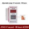 Delixi JS14S Digital Time Relay, 0.1S-9999H, 220V/380V Controller