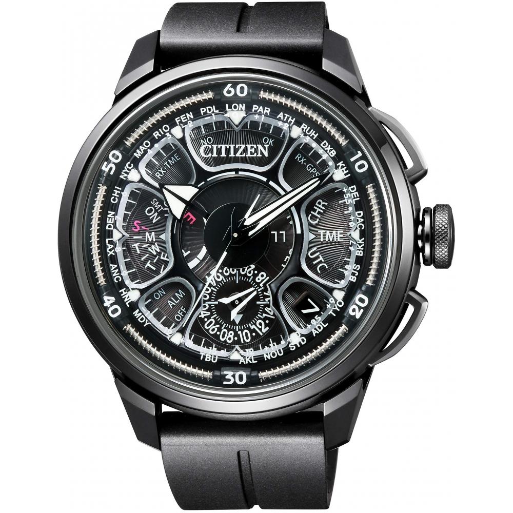 [Citizen] Watch CC7005-16F SATELLITE WAVE GPS F990 Satellite Web Eco-Drive GPS Satellite Radio Watch Double Direct Flight Men's
