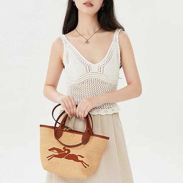 New LONGCHAMP Le Panier Pliage S Basket Bag 10144HZB035