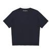 MALBON GOLF Essential Short Sleeve Polo Knit T-Shirt Navy (Man)