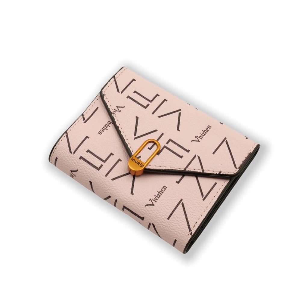 Women s Soft Leather Coin Purse: 2025 Korean Style, Fashionable Buckle, Versatile Folding Wallet & Card Holder.