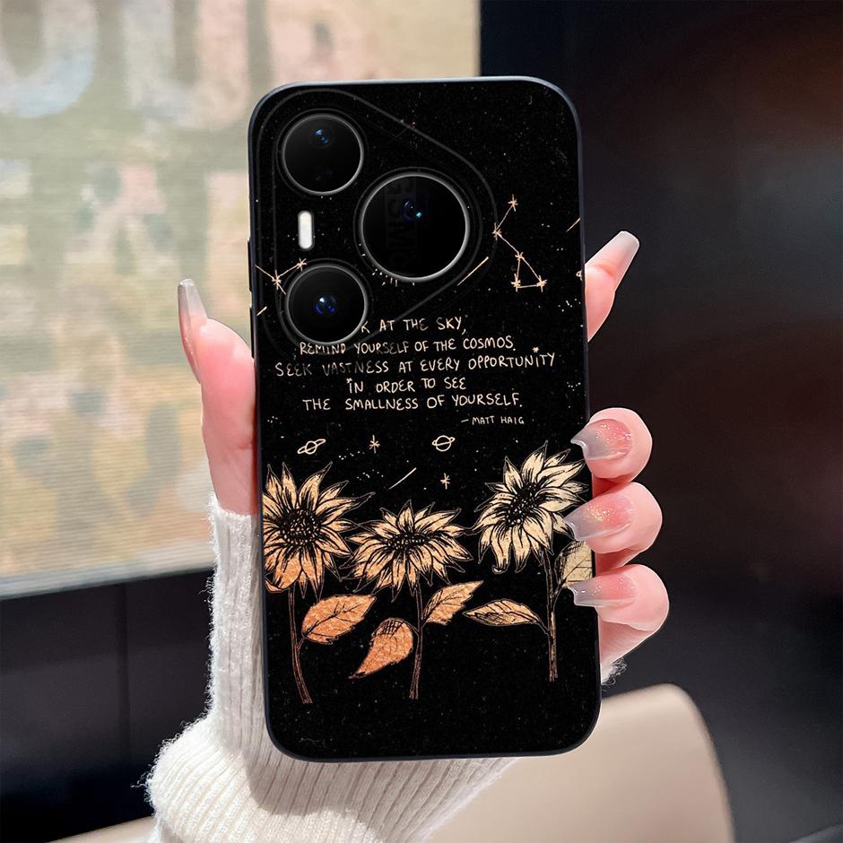 Case For Huawei Pura 80 Pro Plus Ultra Cartoon Heart Soft Silicone Shockproof Bumper Cover For HuaweiPura80ProPlus 80Ultra Funda
