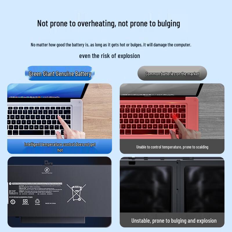 llano Replacement Laptop Battery for Dell Latitude E7280-7400 Series