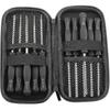 12 Pack Carburetor Adjustment Tool Set With Cleaning Brush And Carburetor Storage Bag For Common Small 2-stroke Engine Starlight
