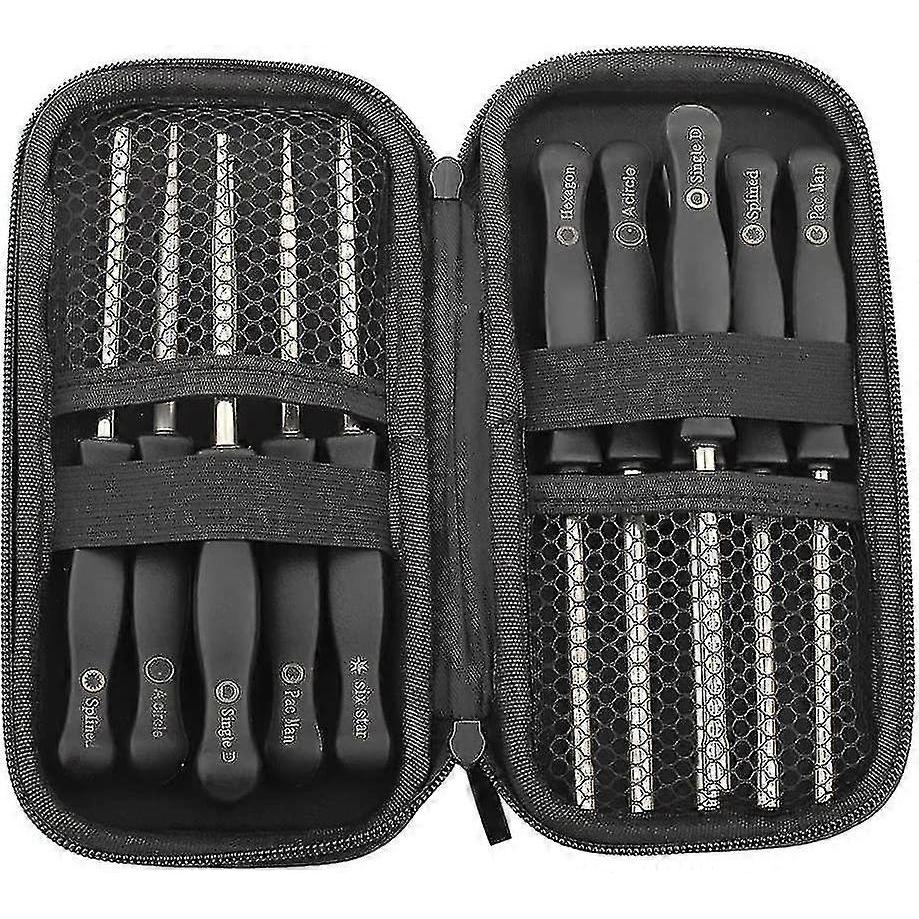 12 Pack Carburetor Adjustment Tool Set With Cleaning Brush And Carburetor Storage Bag For Common Small 2-stroke Engine Starlight