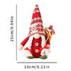Christmas Gnomes Plush with Gift Bag Handmade Xmases Tomte Swedish  Gnomes Figurines for Home Office Decorations