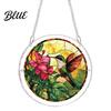 Garden Decorative Suncatcher Acrylic Puzzle Suncatcher Stained Glass Style Window Hanging Sun Catcher Panel DIY Colorful Art Jigsaw for Home Decor
