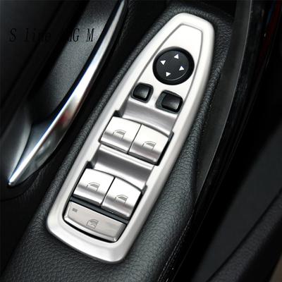 Auto Styling Fenster Glas Lift-Taste Dekoration Panel Abdeckung Aufkleber Trim Für BMW 3 4 Serie F30 F31 F34 F35 f32 F33