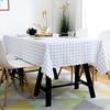 Pastoral Anti-Scalding Leave-In Tablecloth Solid Color Rectangular Household Hotel Dining Table Cloth Coffee Table Cover Cloth
