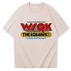 WSQK The Squawk 945 FM Tshirt Summer Mens Womens Y2K Luxury Fashion Comfortable Quality Oversized Tshirt