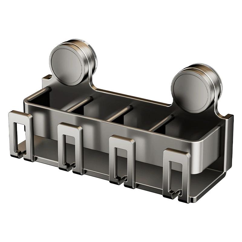 

Soporte para cepillos de dientes con ventosa organizador de baño sin perforaciones