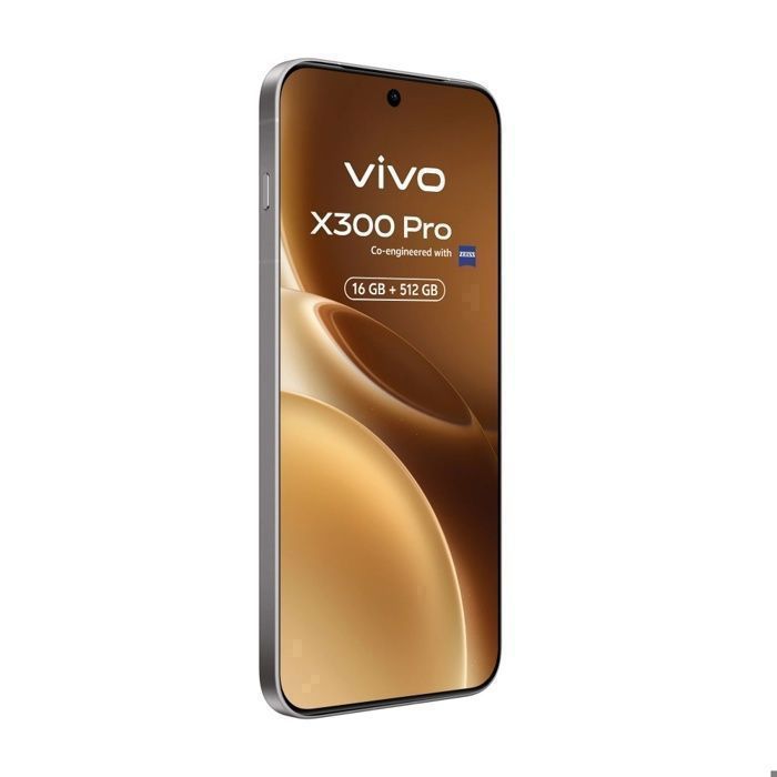 Vivo X300 Pro 5G - Dune Brown 16+512GB – Europäische Version – ZEISS 200MP – Dimensity 9500 – 90W – 6,78" LTPO 120Hz Display – IP68