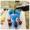 6 Shot Glass Dispenser Holder Wine Whisky Beer Dispenser Rack Bar Accessories Caddy Liquor Dispenser Party Games Drinking Tools