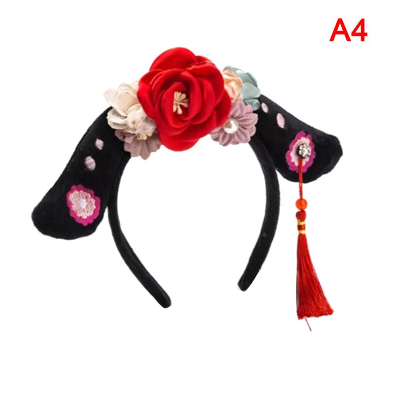 

Древний китайский ободок для волос Gege тканевая повязка на голову в китайском стиле