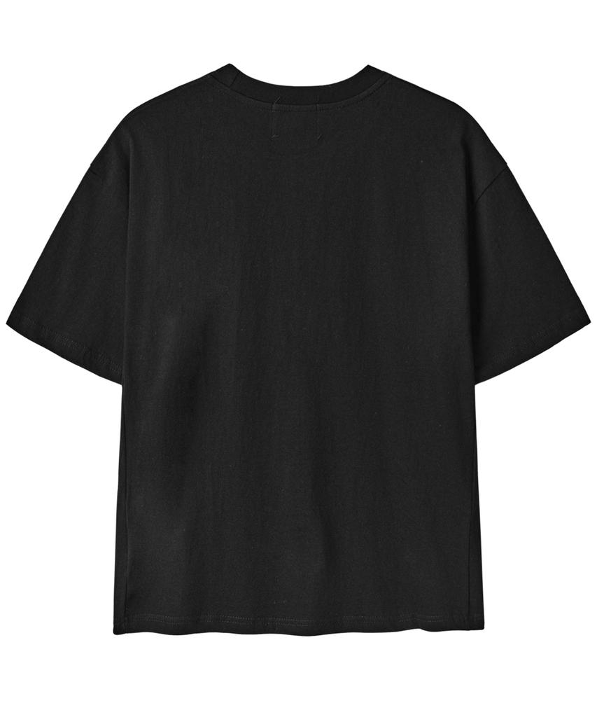 LERENNE Punk British T-Shirt - Black