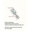 1pc Household Multi-Functional Sewing Machine Single-Side Zipper Presser Foot Valentine's Day, Valentines Wedding, Birthday
