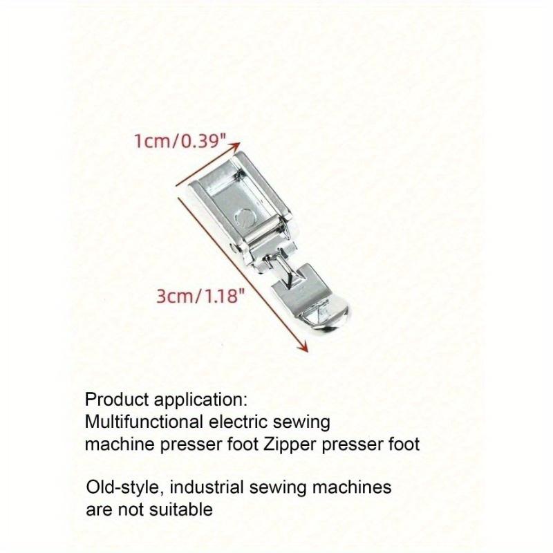 1pc Household Multi-Functional Sewing Machine Single-Side Zipper Presser Foot Valentine's Day, Valentines Wedding, Birthday