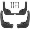 ABS 4PCS Special Car Mud Flaps Splash Guards For Nissan Qashqai J11 2014- Front Rear Fender Mudguards Auto Accessories