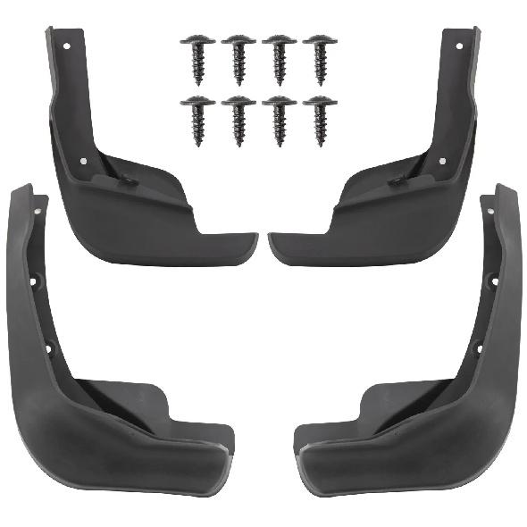ABS 4PCS Special Car Mud Flaps Splash Guards For Nissan Qashqai J11 2014- Front Rear Fender Mudguards Auto Accessories