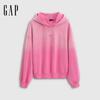 GAP Women's Logo Embroidered Gradient Loose Hoodie