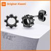 Vnox Small Gear Stud Earrings for Men Boys, Stainless Steel Men Punk Stud Gift For Him, Personality Vintage Jewelry