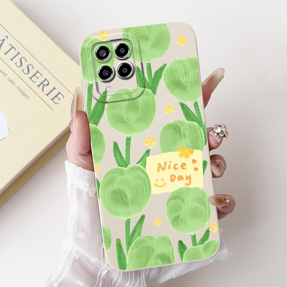 For Samsung Galaxy A12 Case SM-A125F Fashion Candy Painted Cover Full Protection Phone Case For Samsung A12 F 12 Galaxy M12 Bags