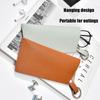 Sunglasses Pouch Pu Leather Glasses Bag Eyewear Protector Case With Keyring Glasses Storage Bag Korean Style Glasses Clip