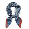 Korean version of herringbone pattern cashew flower small square scarf silk scarf women's spring and autumn scarf fashion matching shirt suit scar