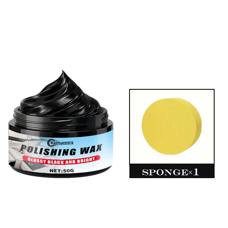 

!NEW!!Interior Car Care & Exterior Plastic Restorer - Glossy Black Liquid Wax for Leather, Bumper, Wheels - Scratch Repair,