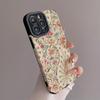 Retro Bohemian Floral Pattern Phone Case for iPhone14 13 12 11 7 8Pro/ Max/Plus XR XS Drop-proof Back Cover Shock-proof