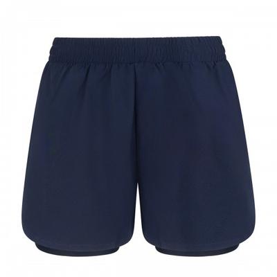 Womens/Ladies Double Layer Sports Shorts